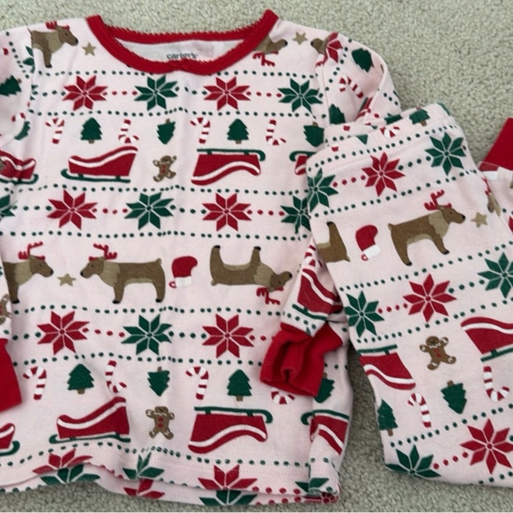 Festive Holiday Pajama Set